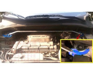 Распорка передних стаканов алюминиевая Hyundai Tucson 2004-2015