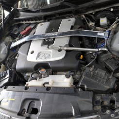 Распорка передних стаканов алюминиевая Infiniti G35/37 (2006-2014)